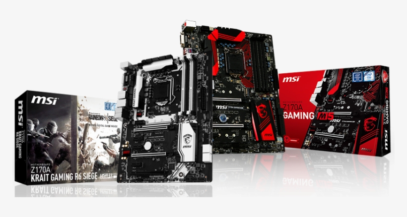 Msi Partners With Ubisoft To Create Special Edition - Msi Z170a Krait Gaming 3x Atx Motherboard - Intel Z170, transparent png #2281739