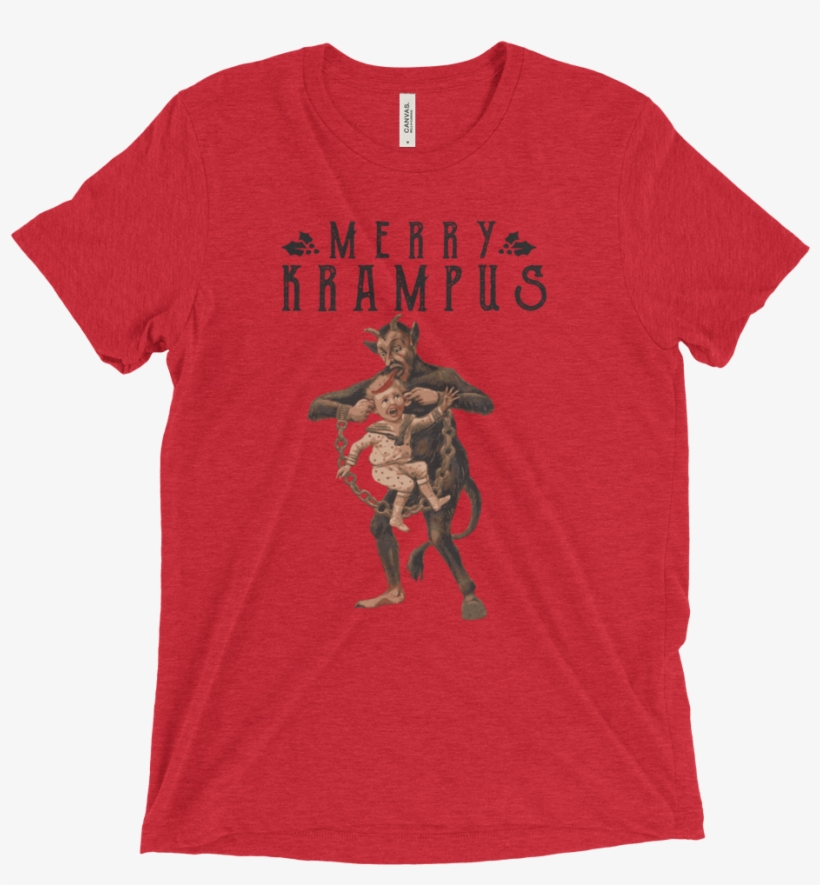 Merry Krampus - Last Night Was In Tents Shirt, transparent png #2282230