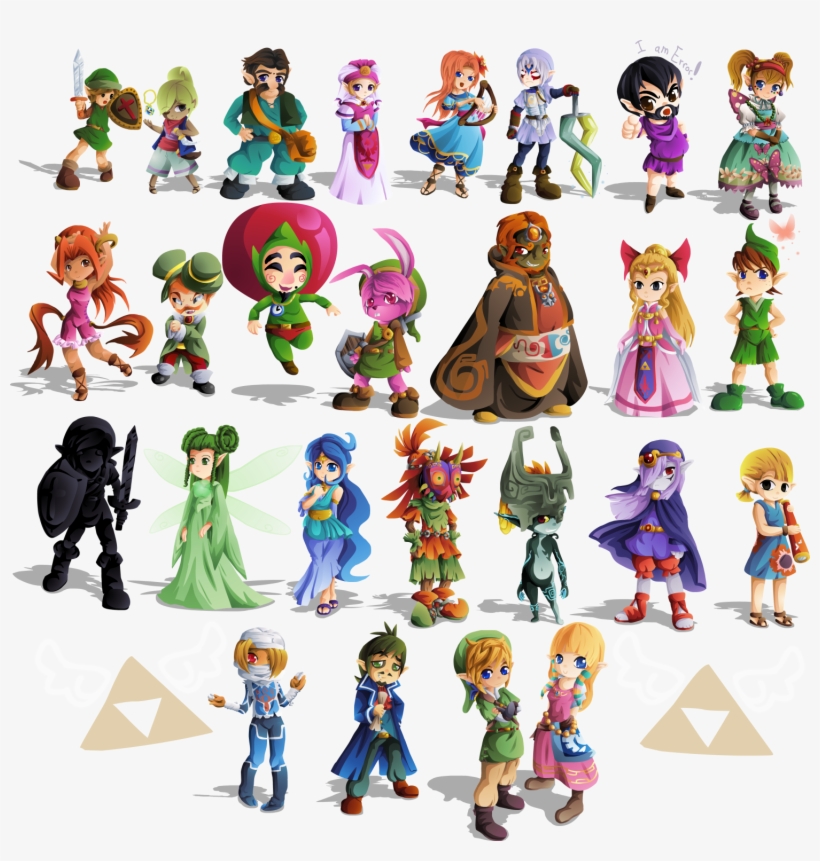 Zelda Characters, transparent png #2282302