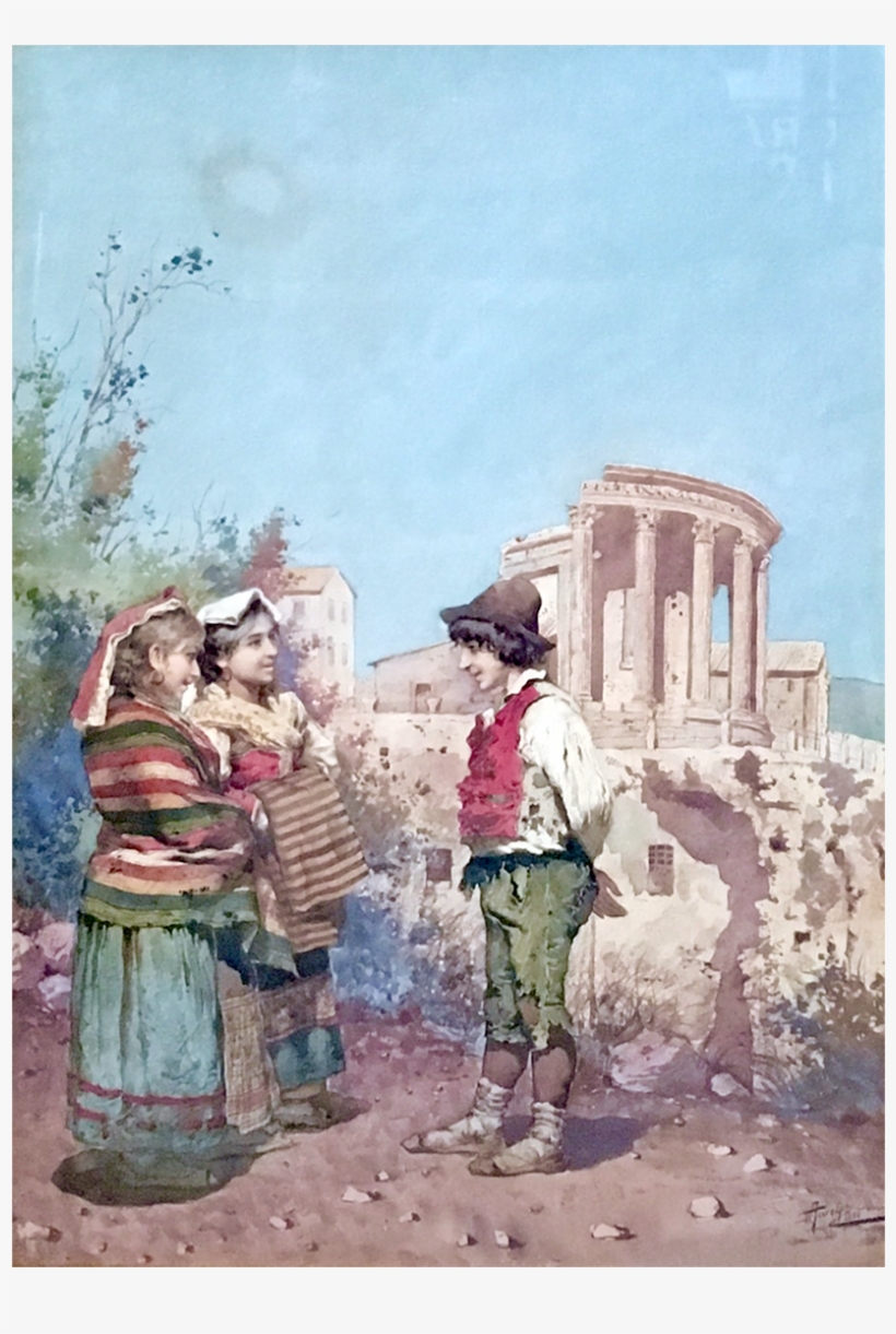 Giuseppe Aureli [1858-1929] Italian - Visual Arts, transparent png #2282370