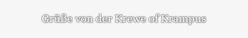 Grusse Von Der Kerwe Of Krampus - Monochrome, transparent png #2282414