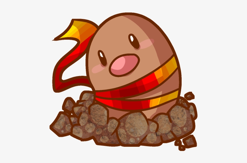 Diglett By Sparkl3y - Diglett, transparent png #2282416