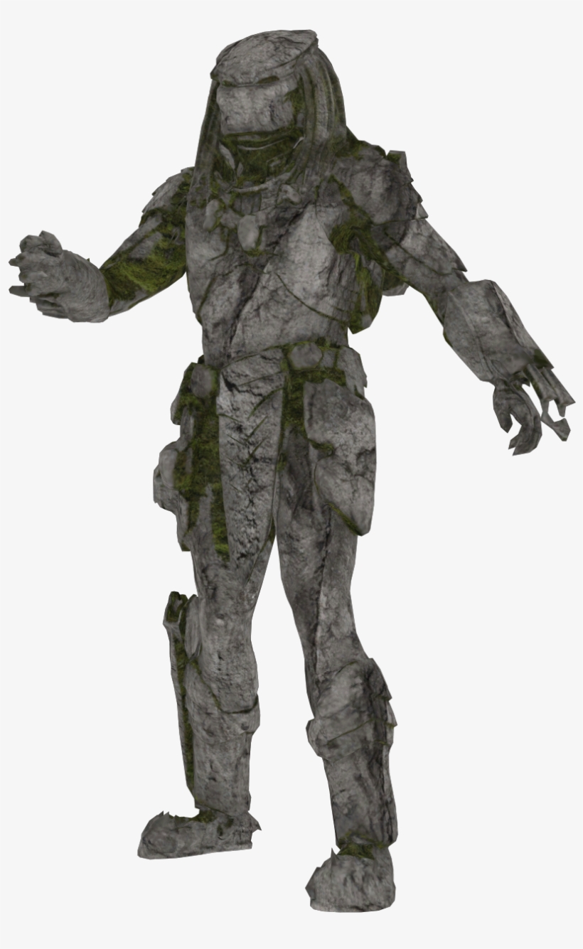 Ruins Predator Statue Model Codg - Avp Evolution 3d Models, transparent png #2282574