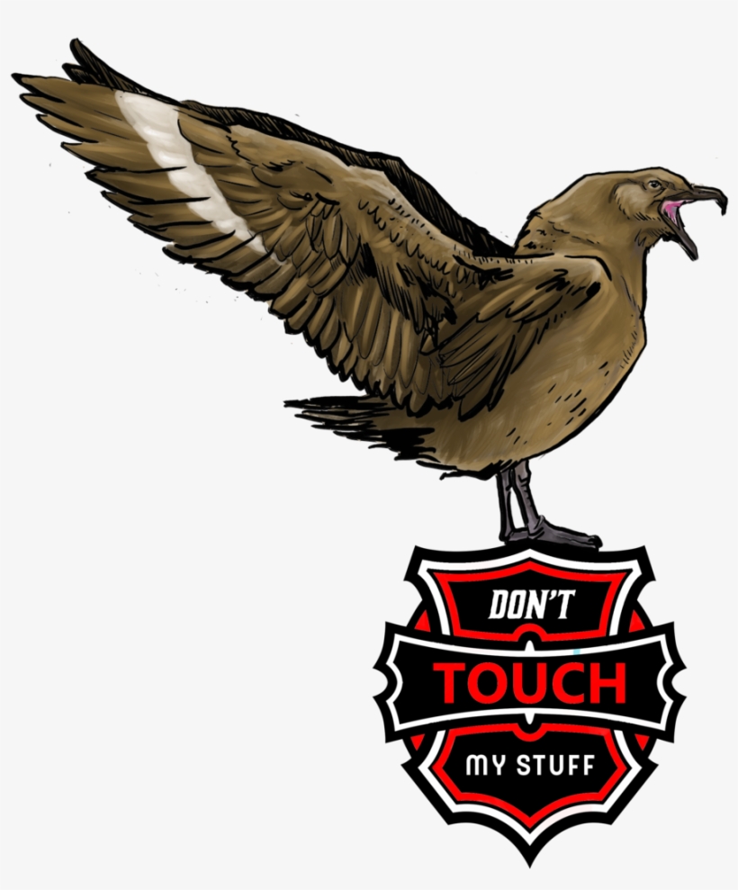 Skua Sticker Design - Design, transparent png #2282575