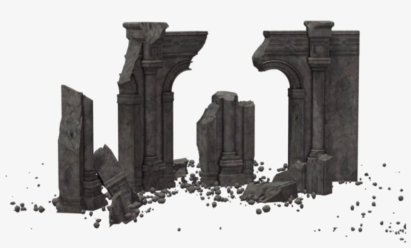 Wide Pix - Ruins Render, transparent png #2282616