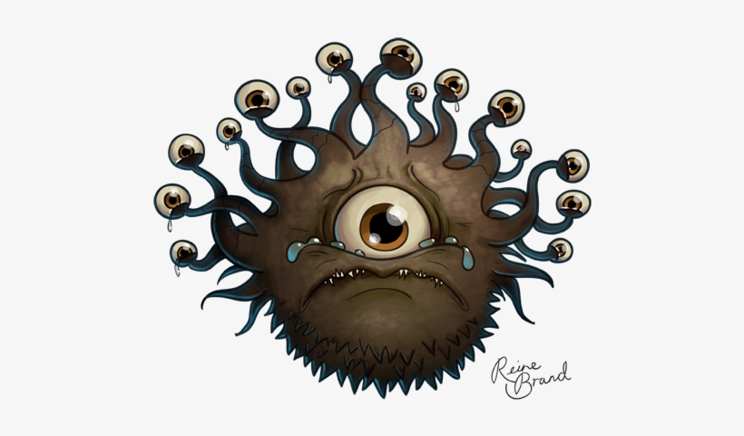 Wow Png Beholder - Sad Dungeons And Dragons, transparent png #2282694