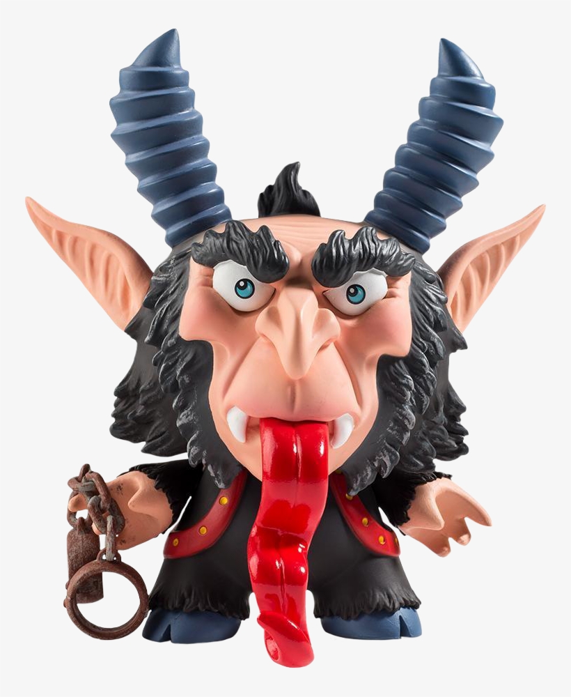 Krampus 5" Dunny By Scott Tolleson, transparent png #2282756