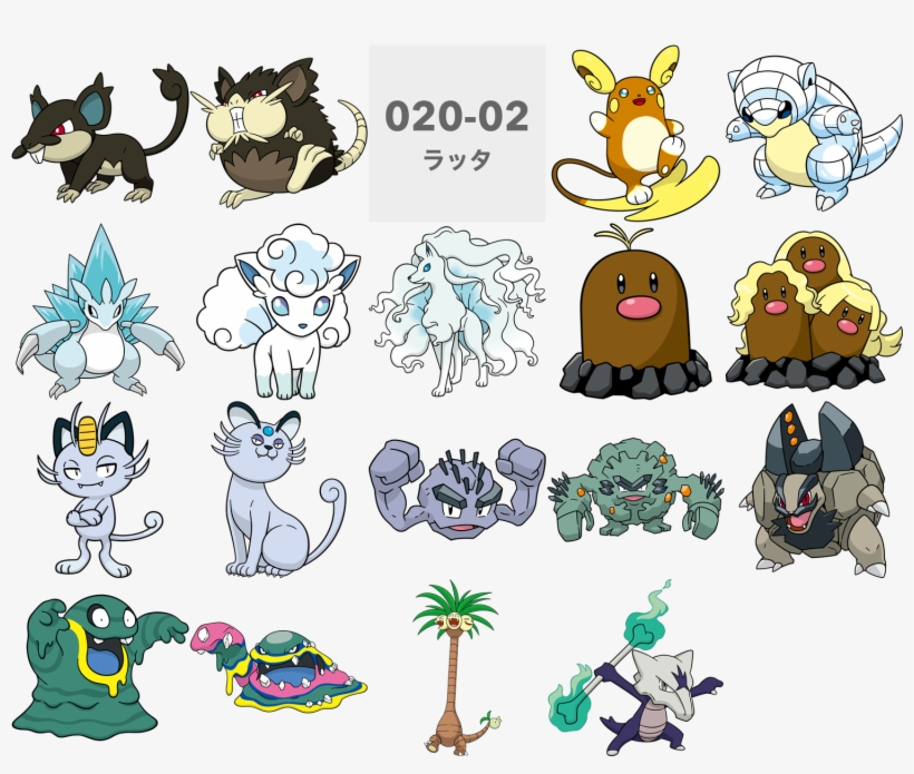 0 02 ラッタ 0 0 Pokemon Sun And Moon Pokemon Ultra Sun Alolan Ninetales Pokemon Go Free Transparent Png Download Pngkey