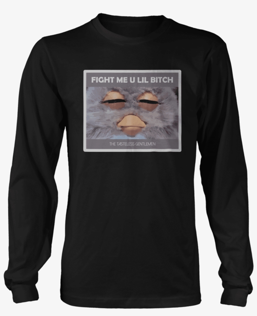 Fight Me U Lil B*tch - Fishing Saved Me From Becoming Shirt, transparent png #2283077