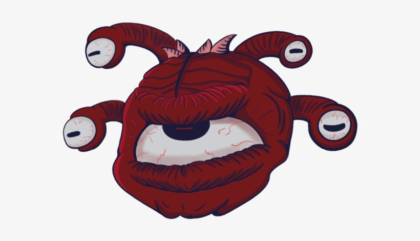 Geist-draws I Decided To Draw A Beholder, Cause Beauty - Illustration, transparent png #2283464
