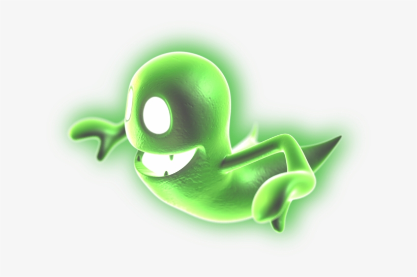 Luigi's Mansion Dark Moon - Luigi's Mansion Ghosts Png - Free ...