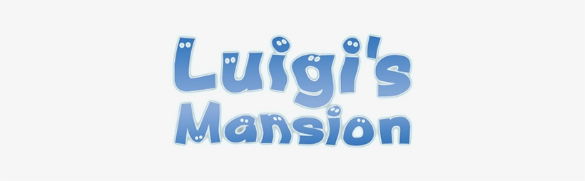 Luigi's Mansion - Luigi's Mansion Logo, transparent png #2283881