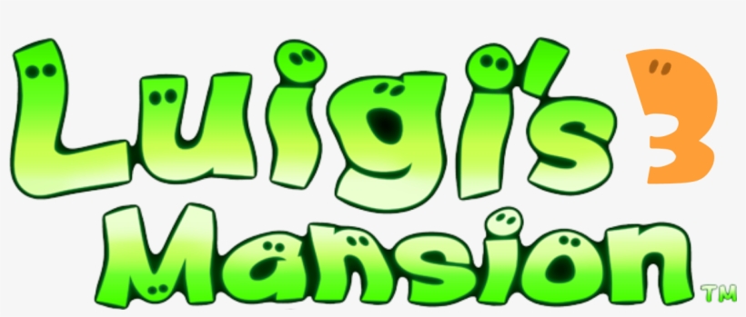 Luigismansion3logo - Luigi's Mansion: Dark Moon, transparent png #2283935