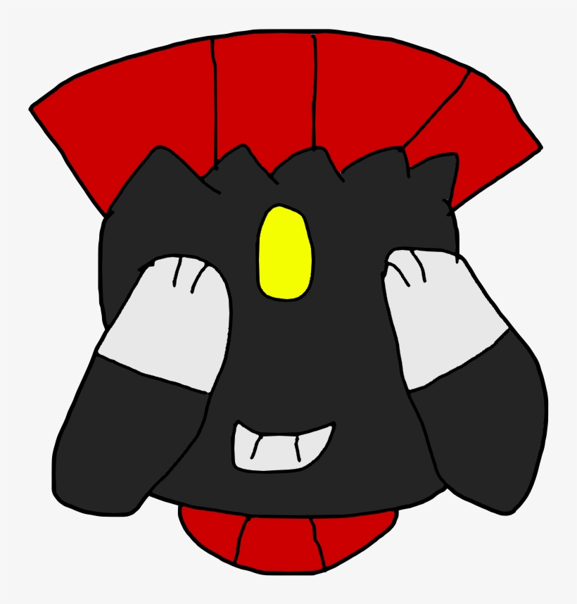 See No Evil Weavile - Cartoon, transparent png #2283970