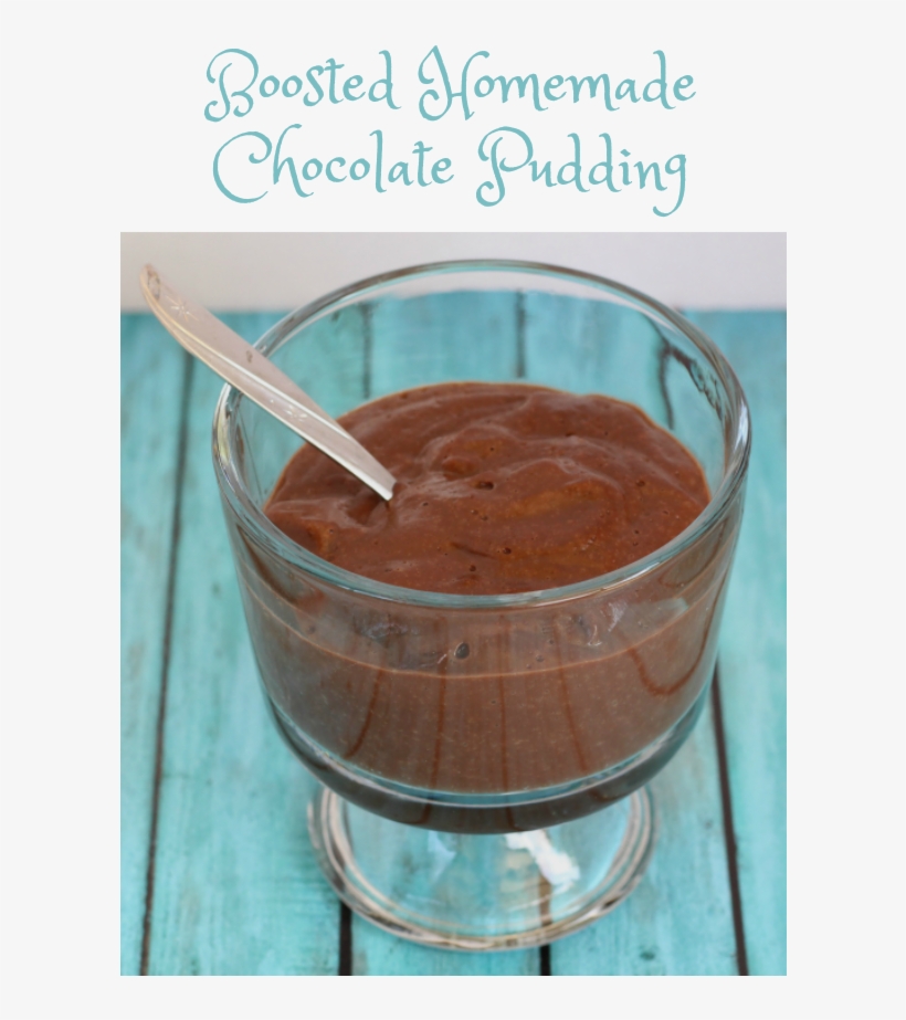 Boosted Homemade Chocolate Pudding Recipe Fill In The - Chocolate Pudding, transparent png #2283971