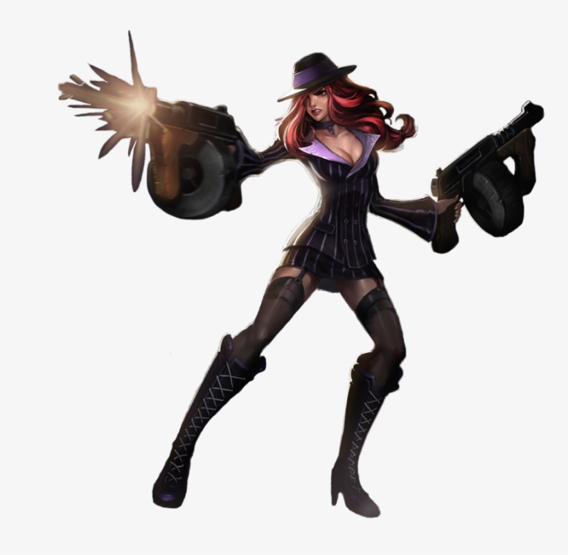 Mpzbvy0 - Miss Fortune Mafia Skin, transparent png #2284014
