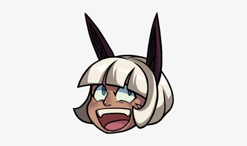 Na Super Smash Bros - Skullgirls Stickers, transparent png #2284052