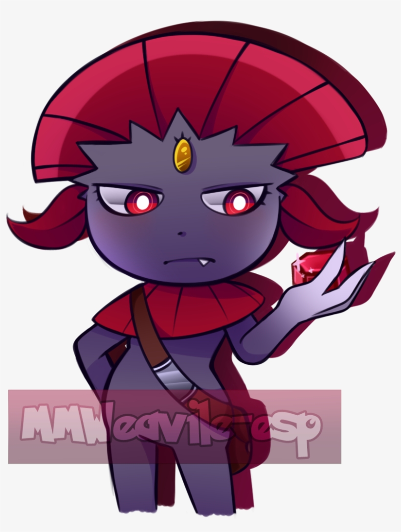 Weavile - Cartoon, transparent png #2284098