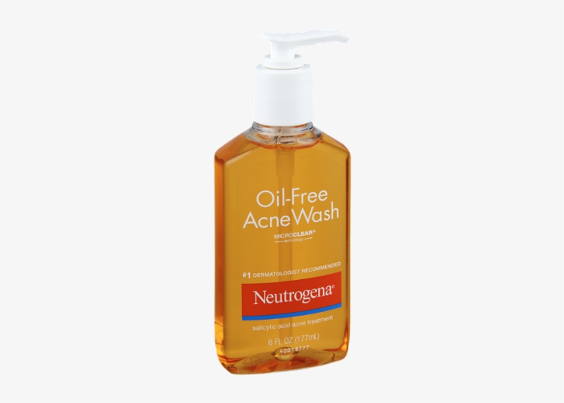 Neutrogena Oil Free Acne Wash, transparent png #2284292
