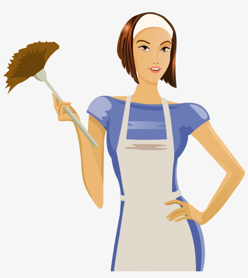 Maid Png Image Background - Maid Cleaning, transparent png #2284535