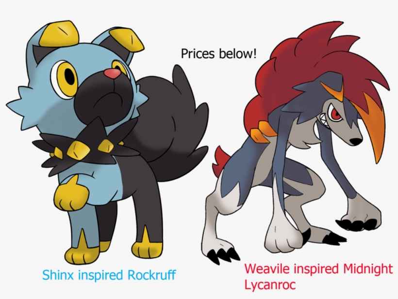 [ Img] - Shinx Rockruff, transparent png #2284536