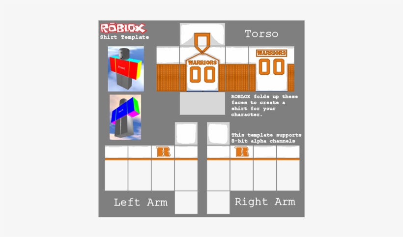 Roblox Warriors Football Jersey Roblox Bandages Shirt Template Free Transparent Png Download Pngkey
