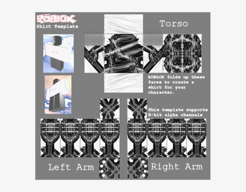 Corruption-alderiinarmor - Roblox Armor Shading Template, transparent png #2284636