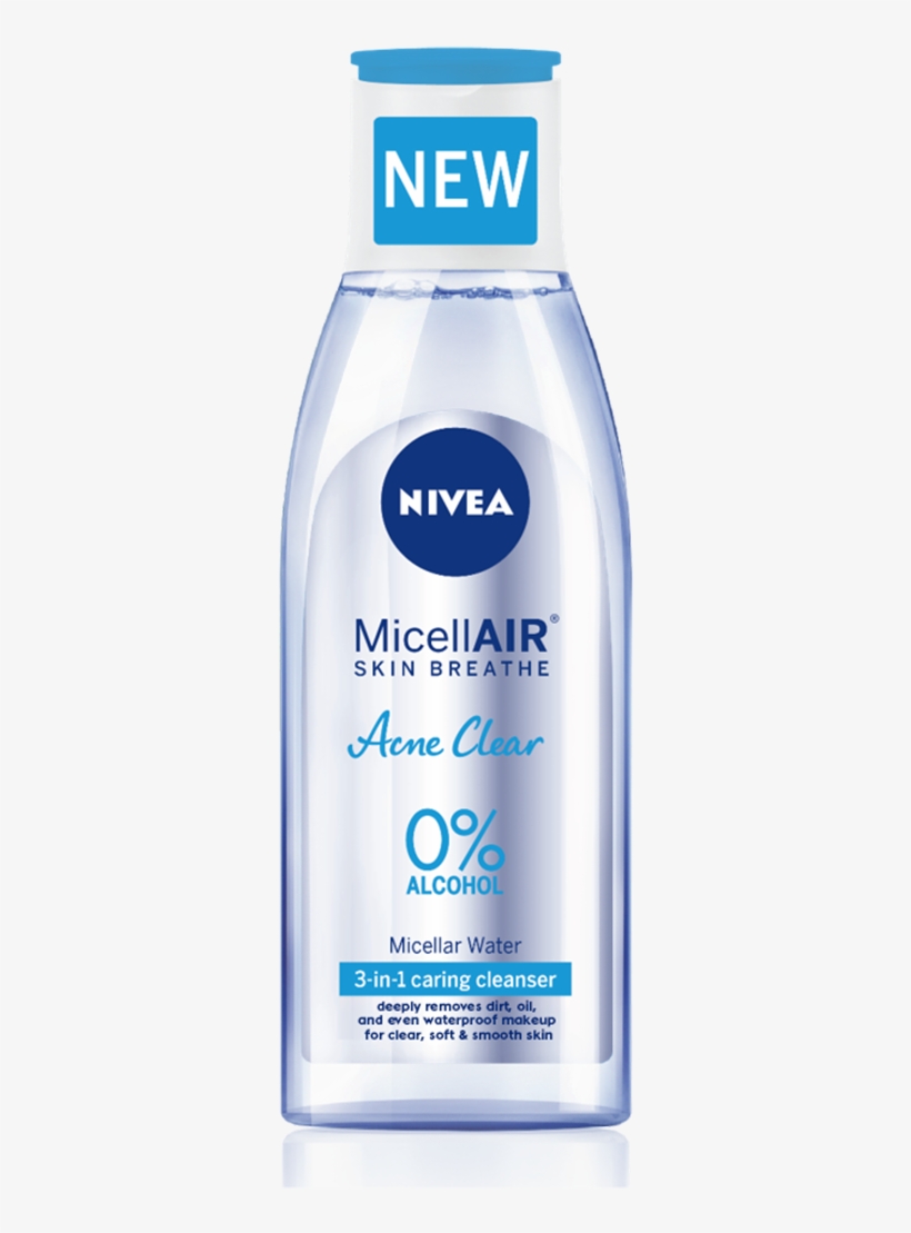 Made For Acne Prone Skin - Nivea Micellair Acne Clear, transparent png #2284835