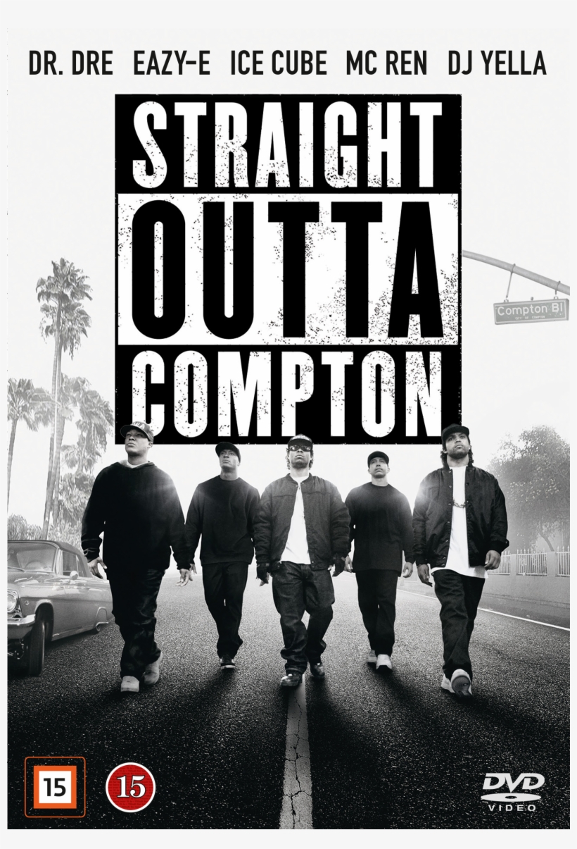 Straight Outta Compton - Straight Outta Compton Dvd, transparent png #2284980