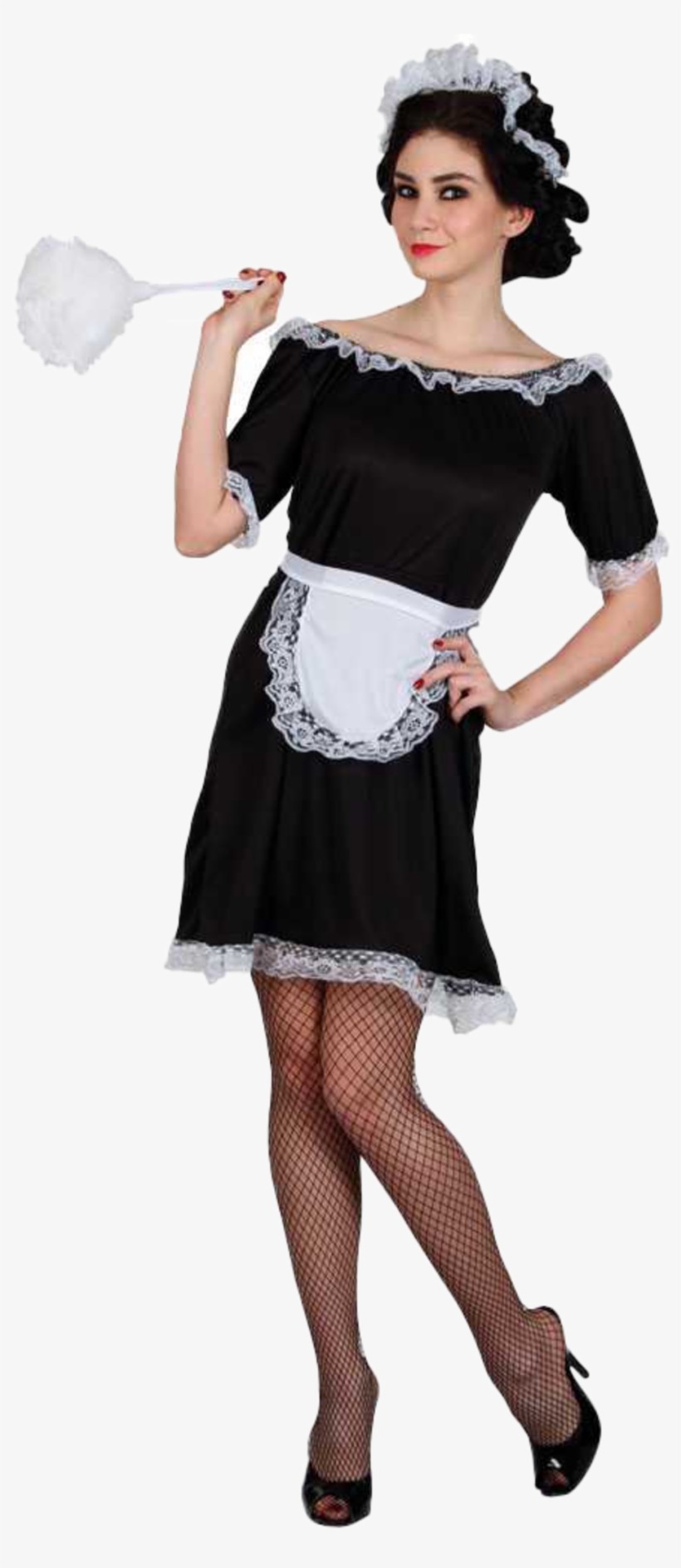 Classic French Maid Costume, transparent png #2285027