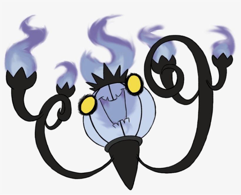 609 Chandelure By Winter Freak-d35yyqy - Shandera, transparent png #2285029