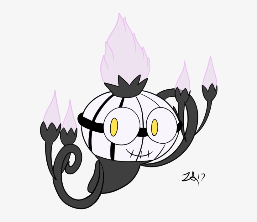 8 Willow As Chandelure , - Cartoon, transparent png #2285224