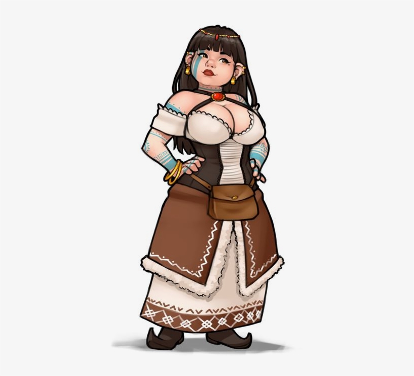 Bar Maid Png Vector Royalty Free - Dwarf Barmaid, transparent png #2285246