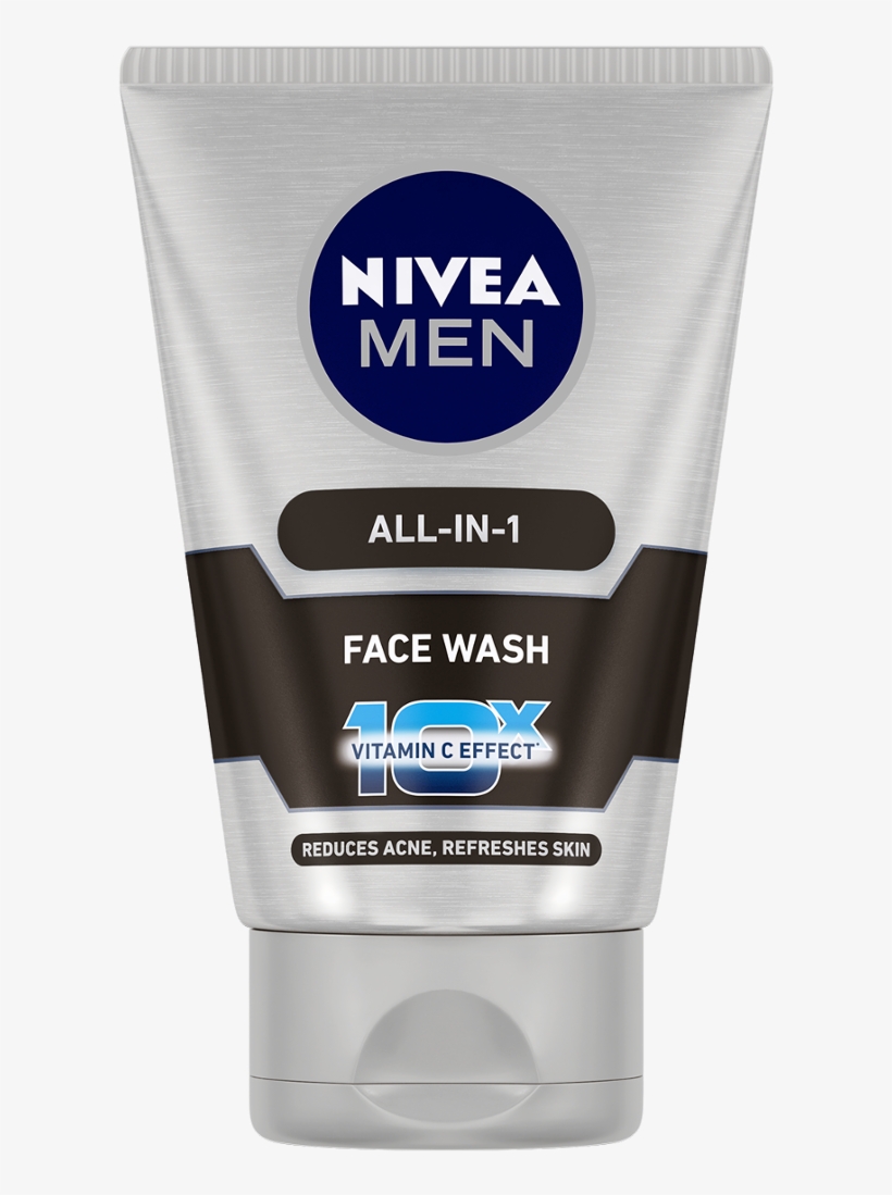 Face Cleansing - Nivea All In One Face Wash, transparent png #2285381