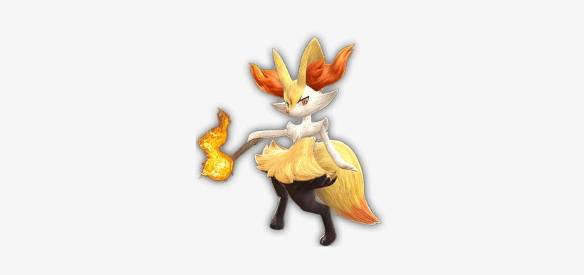 Braixen Is A Playable Character In Pokken Tournament - Braixen Pokken Png, transparent png #2285525