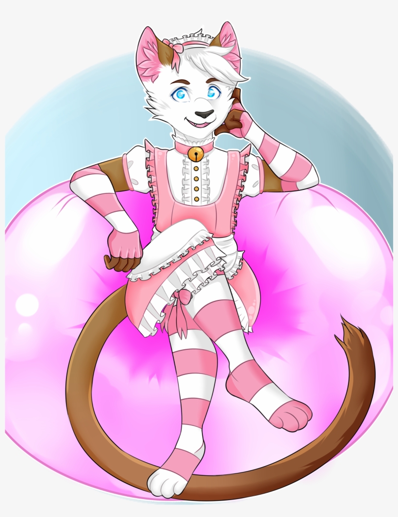 [com] Cookiekitty Maid~ - Cartoon, transparent png #2285665