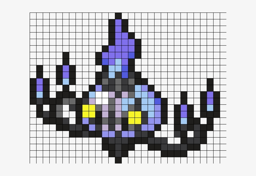 Cool Pokemon With Litwick Sprite - Perler Beads Pokemon Chandelure, transparent png #2285745