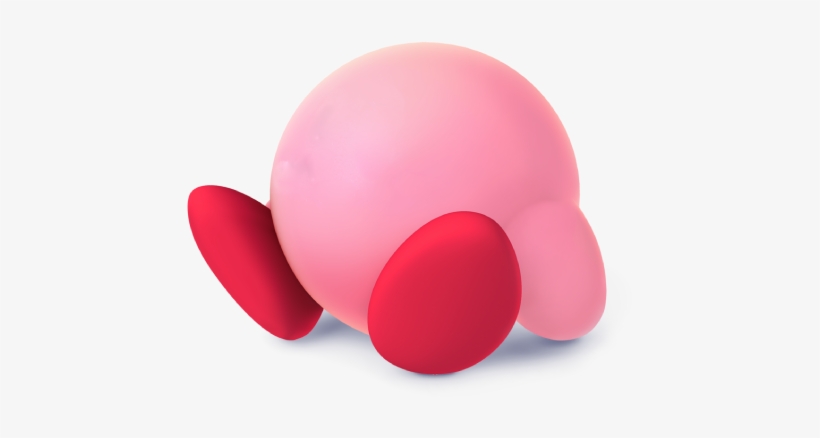 Super Smash Bros - Faceless Kirby, transparent png #2285853