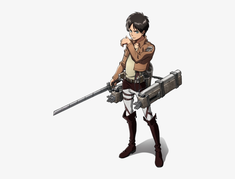 Eren - Attack On Titan Eren Transparent, transparent png #2286023