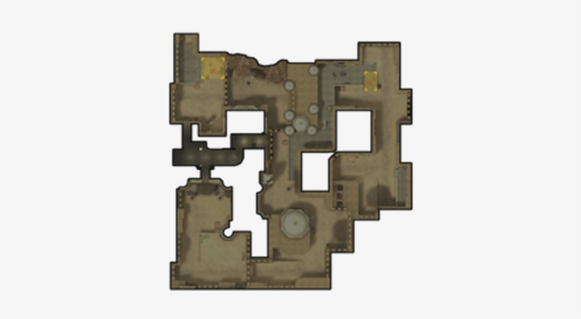 Dust 2 Is One Of The Most Popular Maps In All Of Cs - Dust 2 Slope, transparent png #2286101