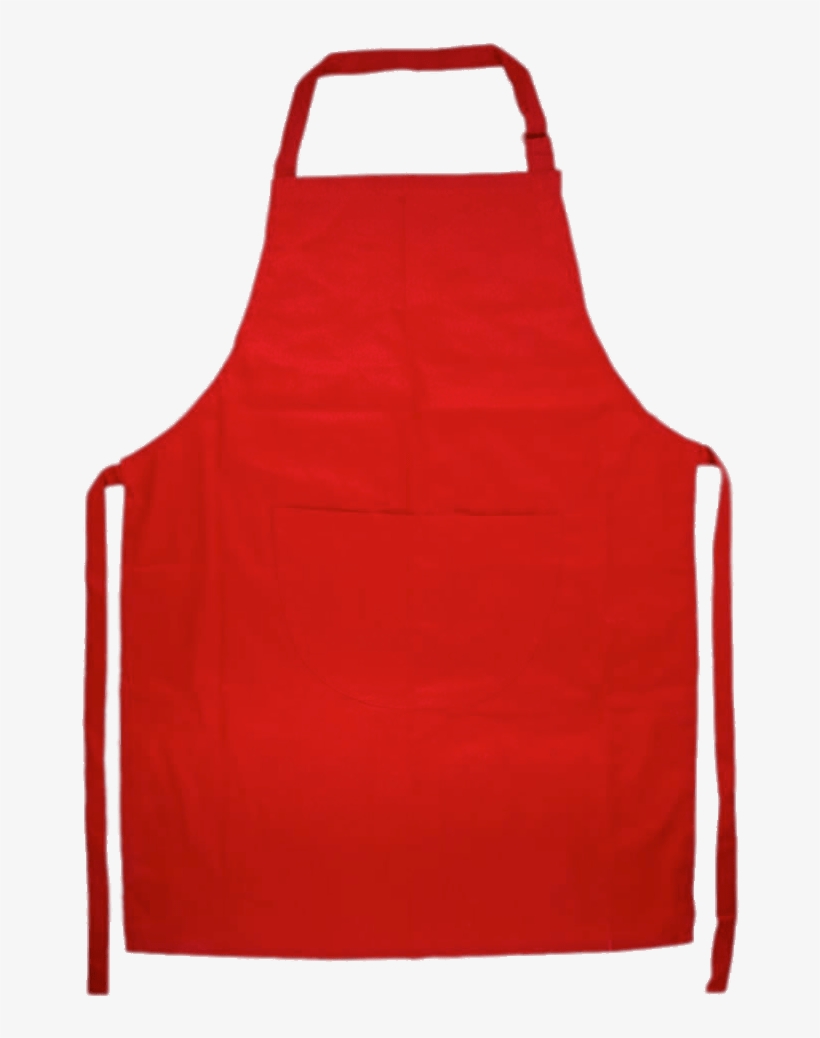 Red Apron - Delantal De Cocina Rojo, transparent png #2286401
