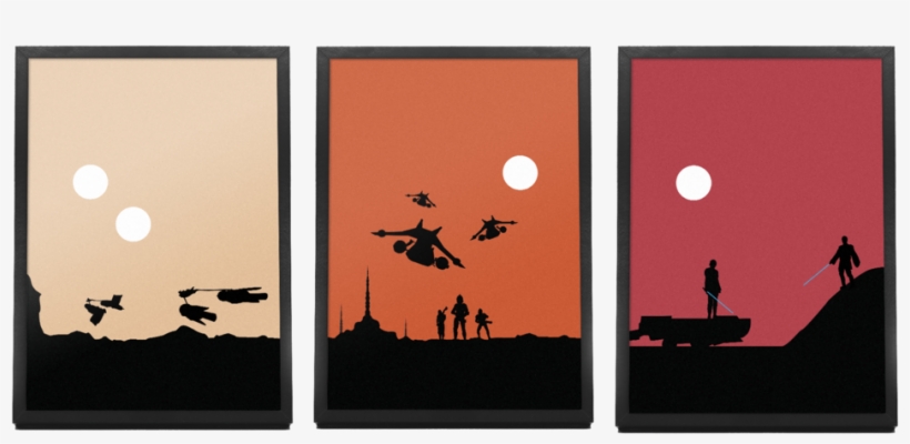 Star Wars Minimalist Posters By Joe Elam 1, transparent png #2286483