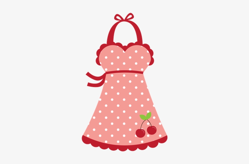 Cute Clipart Kitchen Apron Kitchen Stickers, Food Clipart, - Cute Apron Clip Art, transparent png #2286542