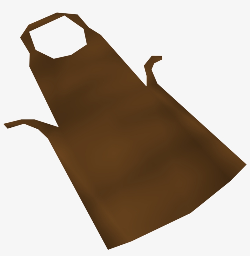 The Runescape Wiki - Dark Brown Apron, transparent png #2287086