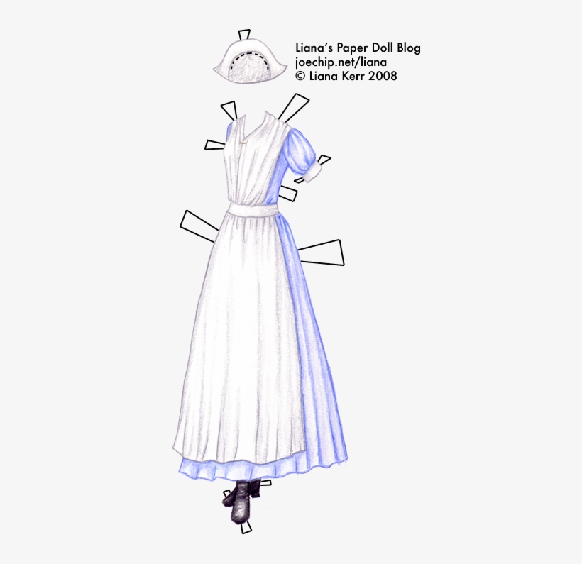 Click For Larger Version - White Apron, transparent png #2287198