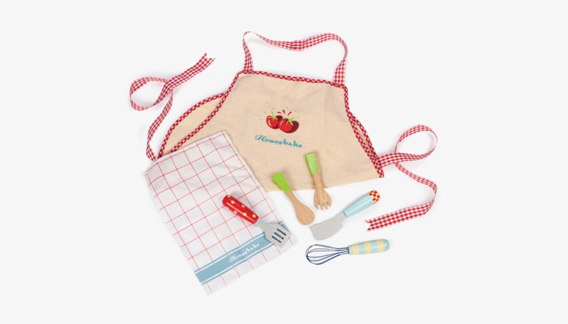 Apron & Utensil Set - Le Toy Van: Apron And Utensil Play Set, transparent png #2287570