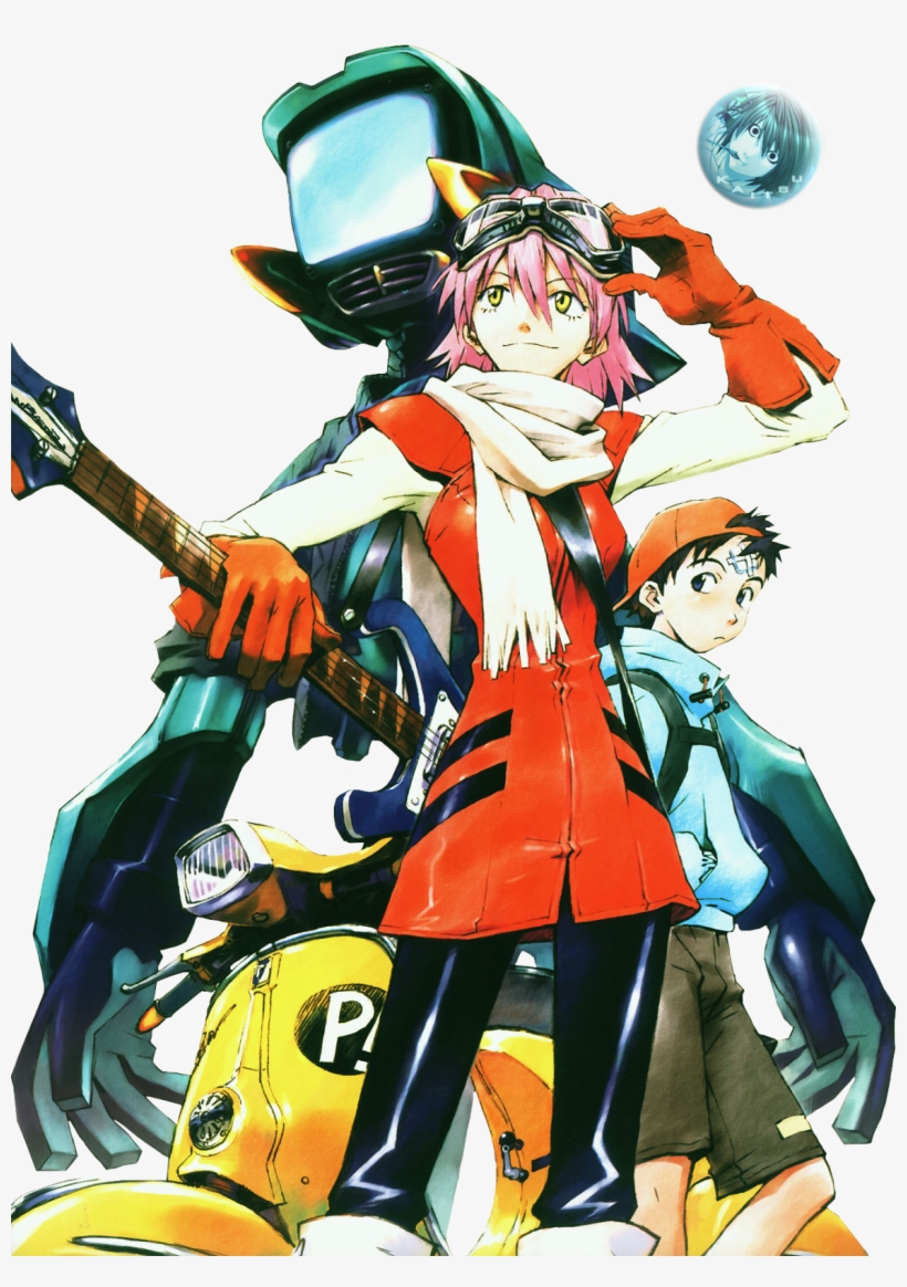 User Posted Image - Haruko Flcl Art, transparent png #2287876