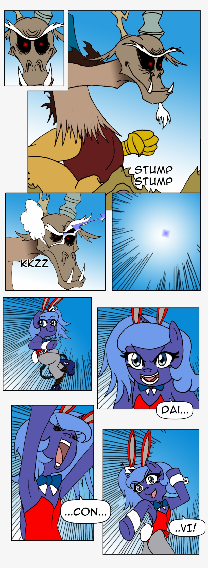 Dankodeadzone, Bunny Suit, Clothes, Comic, Daicon Iv, - Cartoon, transparent png #2288091