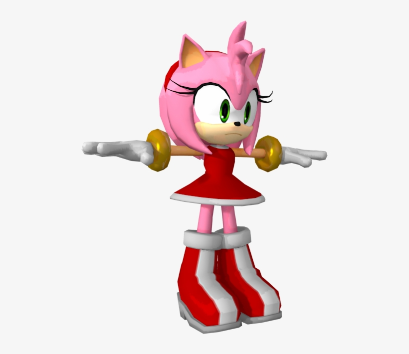 Download Zip Archive - Amy Rose Model Download, transparent png #2289031