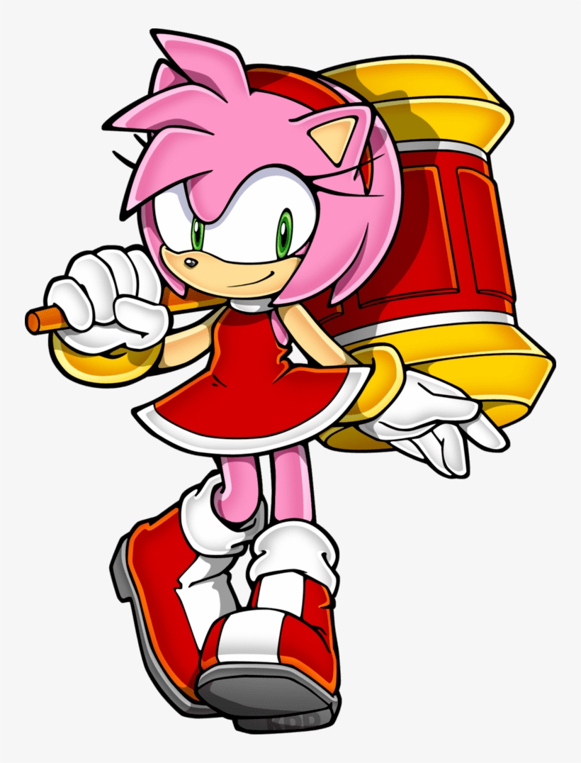 Amy Rose Who Dat Amy Rose By Ketrindarkdragon On Deviantart - Amy Rose With Hammer, transparent png #2289089